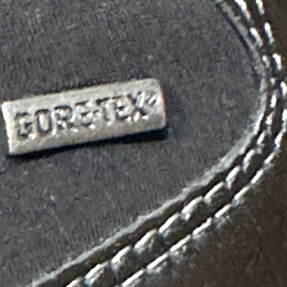 ECCO Rise GoreTex Leather Waterproof Comfort Walking Shoe Slip On Wedge US 8-8.5 - Picture 2 of 10